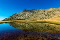 PeÃÂ±alara and mountain range of Guadarrama Royalty Free Stock Photo